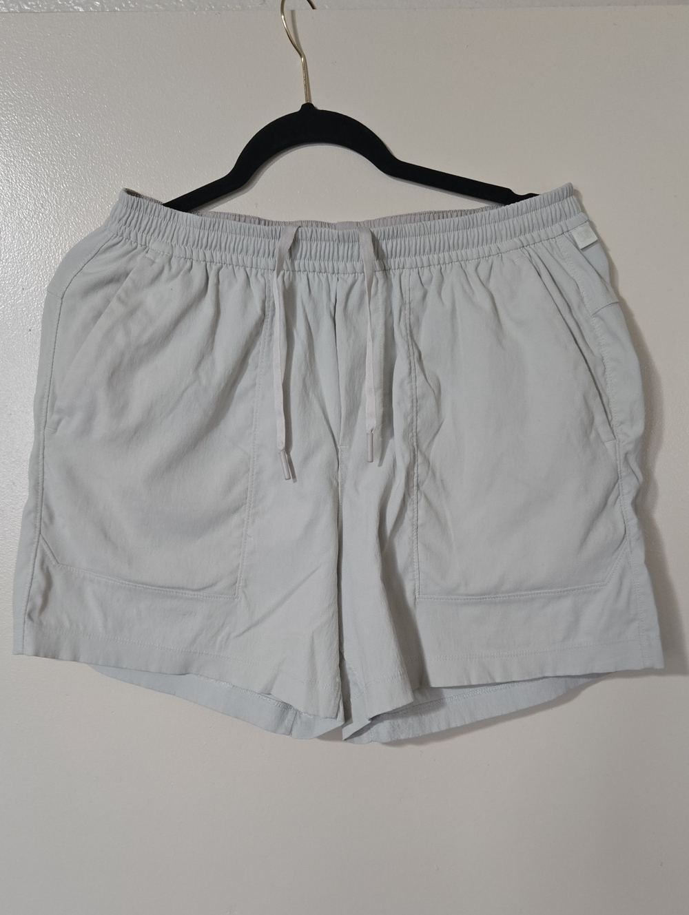 Lululemon Mens Bowline Short 5" Stretch Ripstop Bone Casual
